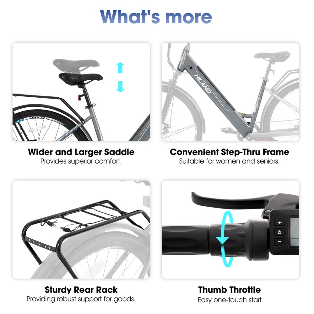 Secret | 7-Speed Commuter Cruiser Electric Bicycle