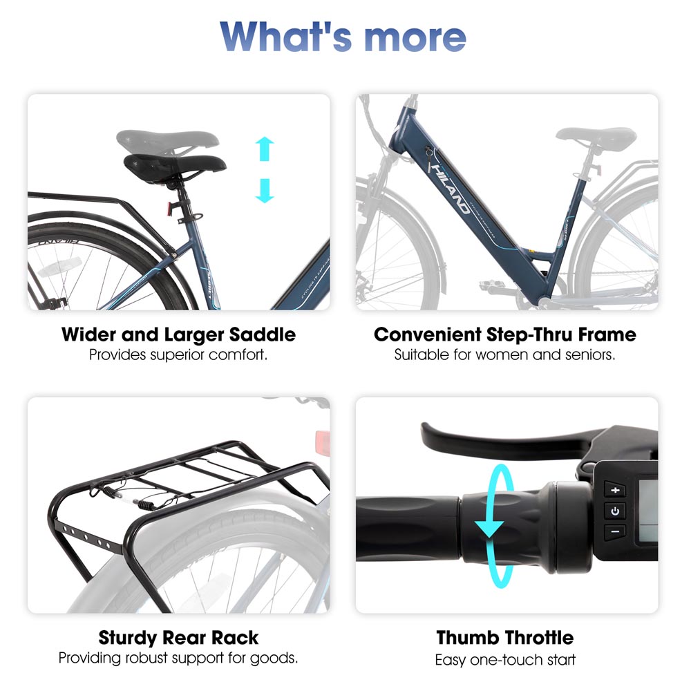 Secret | 7-Speed Commuter Cruiser Electric Bicycle