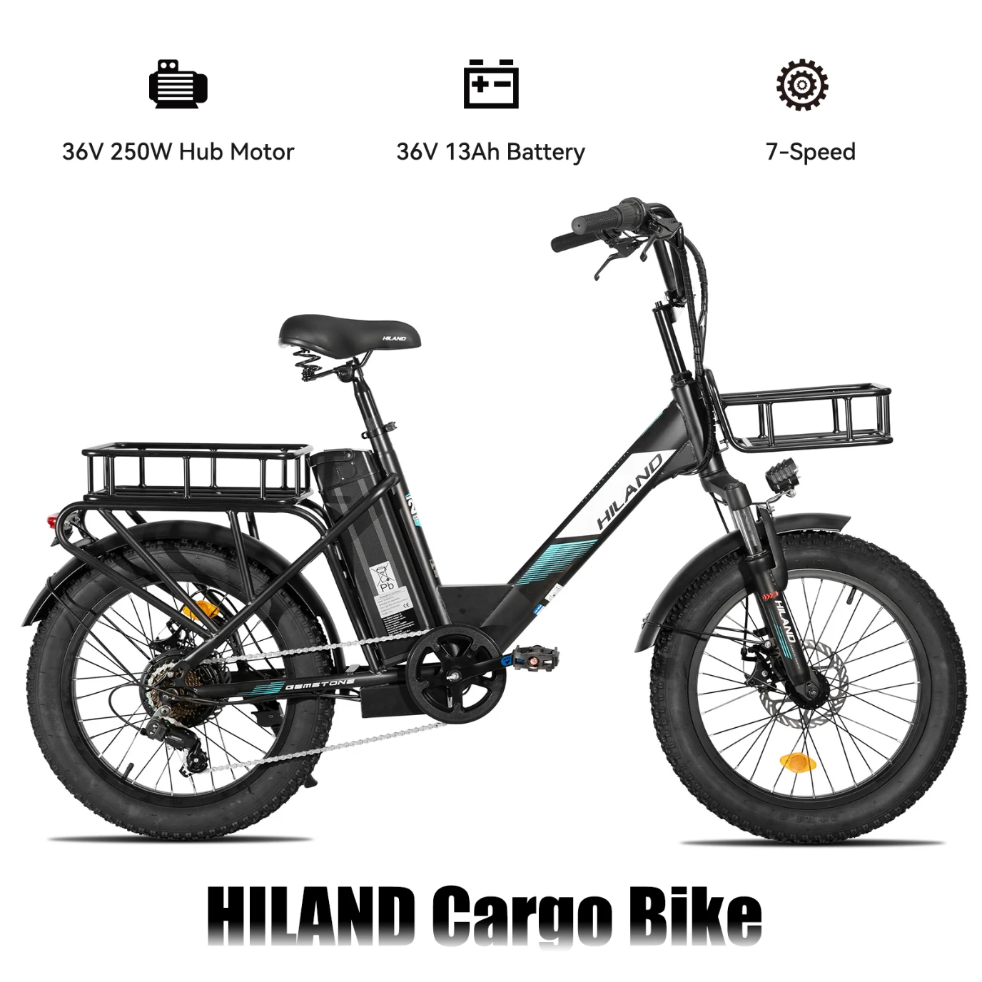 Ant-A8 | NEW 20 Inch Electric Cargo Bike